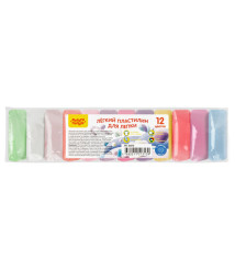 Air plastilină Mulți-Pulti "MarshmallowLow", 12 culori, 120 g